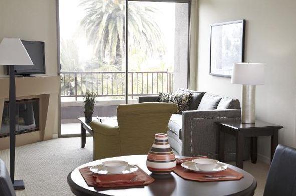 Oakwood At Palazzo East Hotell Los Angeles Rom bilde